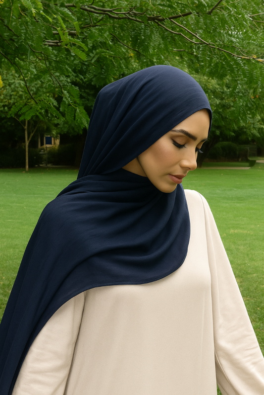 Midnight | Premium Modal Hijab set